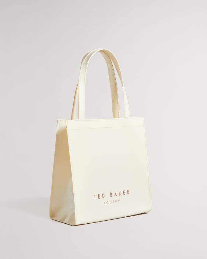 Sac a Main Ted Baker Plain Bow Small Icon Blanche Femme | QET-83484308